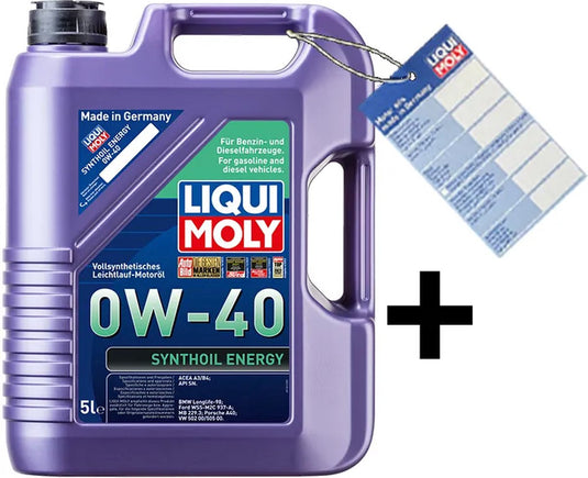Liqui moly leichtlauf energy (21223) 0w40 - 5l