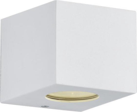 Rl live your light reality cordoba - wandlamp - wit mat - incl. 2x smd 2 w - - buitenverlichting - ip44