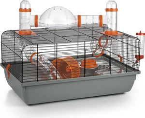 Beeztees astro - knaagdierkooi - zwart - 58x38x29 cm