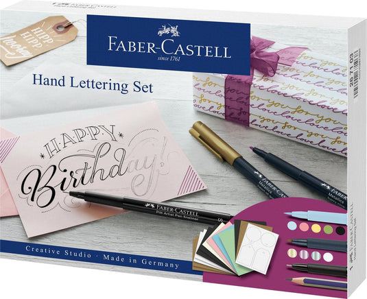 Faber-castell handlettering set - 12-delig - fc-267103