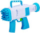 Eddy toys bubble blaster bubble machine - 24 bellen gaten - bellenblaas met licht - inclusief 50ml bellenoplossing - handheld bubble gun voor kinderen buiten speelgoed