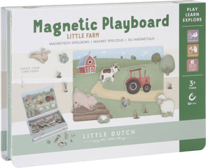 Little dutch - magnetisch speelbord fsc - little farm