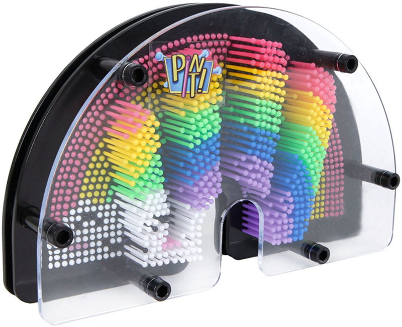 Load image into Gallery viewer, Van manen pin it! regenboog speelgoed 3d afdruk maken - kleurrijk kinderspel.
