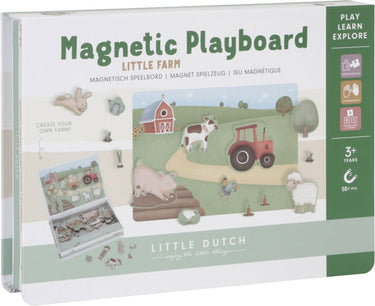 Little dutch - magnetisch speelbord fsc - little farm