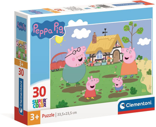 Clementoni legpuzzel peppa pig, 30st.