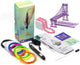 3doodler flow 3d pen set - incl. 8 kleuren filament en ontwerpboek
