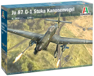 Italeri modelbouwpakket vliegtuigen - 2830 junkers ju 87 g-1 stuka kanonenvogel plastic - 1:48 - modelbouw
