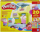Hasbro play-doh regenboog shimmer cafe speelset - creatief speelgoed.