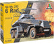Italeri modelbouwpakket militaire voertuigen - 6433 sd. kfz. 232 6 rad. plastic - 1:35 - modelbouw