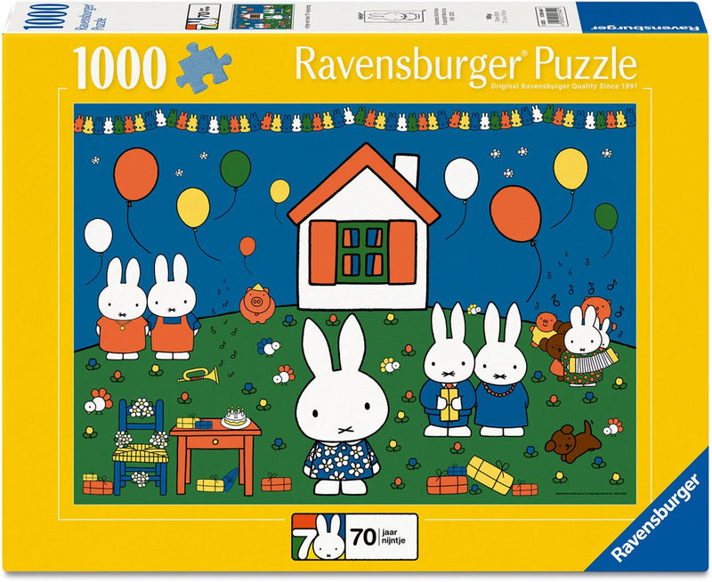 Load image into Gallery viewer, Ravensburger legpuzzel nijntje 70 jaar, 1000st.
