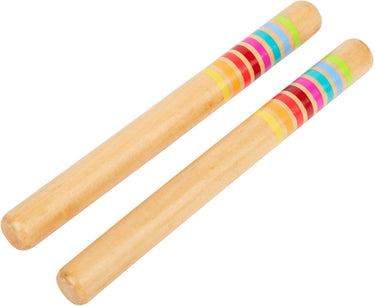 Small foot - houten gekleurde drumstokken