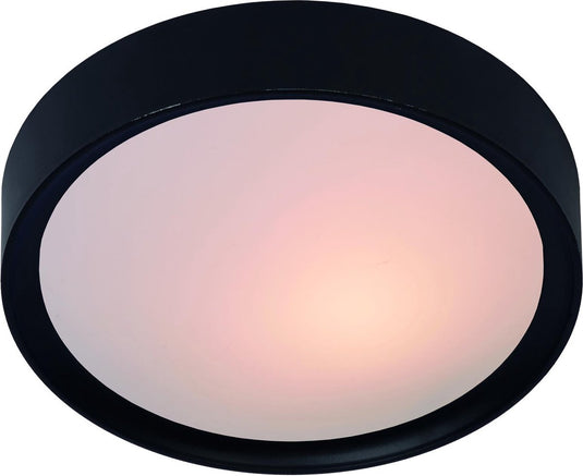 Lucide lex - plafonnière (plafondlamp) - ø 33 cm - 2xe27 - zwart