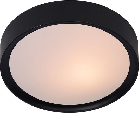 Lucide lex - plafonnière (plafondlamp) - ø 25 cm - 1xe27 - zwart