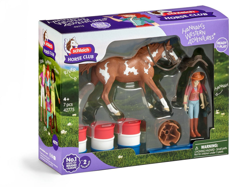 Load image into Gallery viewer, Schleich horse club hannah's avontuur in het westen 42775
