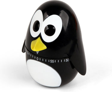 Kikkerland kookwekker - in een vorm van een penguin - 60 minuten timer - keuken accessoires