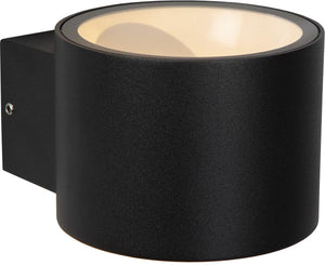 Lucide oxford - wandlamp binnen buiten - 1xg9 - ip54 - zwart
