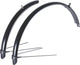 Bbb cycling cityguard spatbordensets stadsfiets - 28 inch - voorspatbord en achterspatbord - verstelbaar - zwart - bfd-40