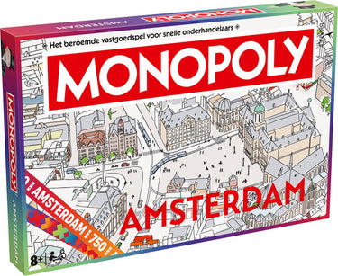 Identity games monopoly amsterdam 750 jaar- gelimiteerde editie - nl