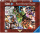 Ravensburger legpuzzel wonder woman 1500 stukjes puzzel volwassenen.
