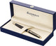 Waterman hémisphère rollerball pen | matzwart met 23-karaats gouden trim | fijne punt | zwarte inkt | geschenkverpakking