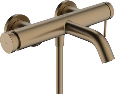 Hansgrohe tecturis s - badmengkraan - vloergemonteerd - ééngreeps bediening - brushed bronze