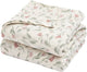 Meyco baby flower swaddle - 2-pack - pre-washed hydrofiel - multicolour - 120x120cm