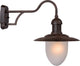 Lucide aruba - wandlamp binnen buiten - ø 25 cm - 1xe27 - ip44 - roest bruin