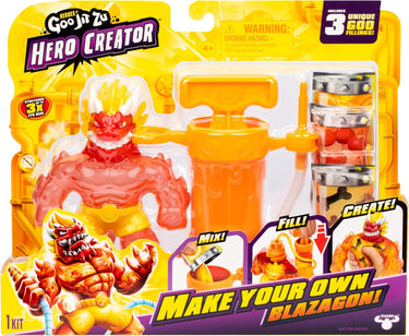 Goo jit zu heroes of hero creator blazagon – diy figuur met creator chamber