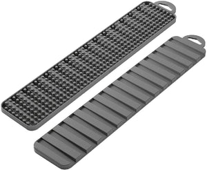 Tomado - metaltex metaltex afdruipmat gravity slim 2-zijdig 40 x 8 cm grijs