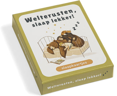 Briljant uitgeverij welterusten, slaap lekker! kaartenset - ontspanning voor bedtijd
