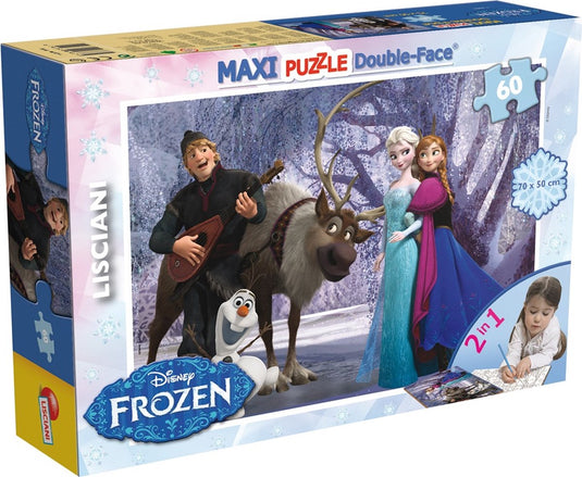 Lisciani disney puzzle df maxi floor 60 frozen music and fun
