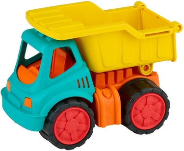 Eddy toys zand kiepwagen speelgoedtruck - zandtruck speelgoed met kantelbare bak - kiepwagen speelgoed voor buiten - speelgoed kiepauto voor zandbak en strand - kunststof