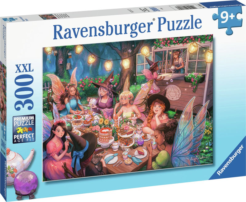 Load image into Gallery viewer, Ravensburger legpuzzel high tea met feeen, 300st.
