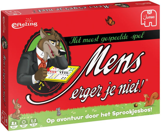 Jumbo mens erger je niet sprookjesboom bordspel