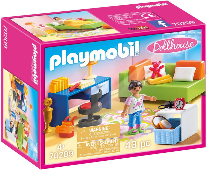 Load image into Gallery viewer, Playmobil dollhouse kinderkamer met bedbank - 70209
