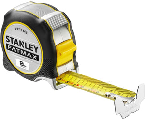 Stanley fatmax xtreme - rolmaat - 8m - ergonomische behuizing - blad bescherming