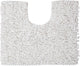 Sealskin twist toiletmat 45x50 cm - microfibre - wit