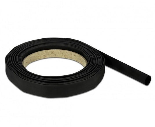 Delock krimpkous 5m - 10mm naar 5mm - 1 stuk zwart