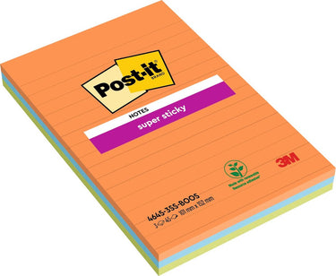 Post-it super sticky notes multikleur