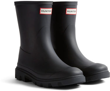 Hunter downpour short wellington boots laarzen - - dames - zwart - maat 41