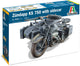 Italeri modelbouwpakket auto - 7406 zundapp ks 750 with sidecar plastic - 1:9 - modelbouw
