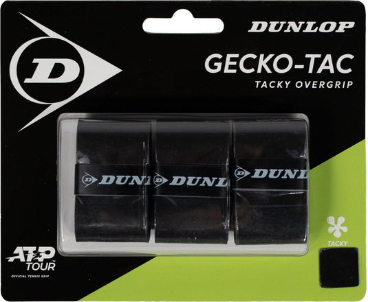 Dunlop - grip- gecko-tac ogrip blk 3pcs blister - unisex grip - zwart