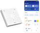 Netatmo slimme thermostaat original – draadloze smart thermostaat – app bediening, energiebesparing verbruiksinzicht – matter compatibel – werkt met apple home, google home, alexa smartthings – wit