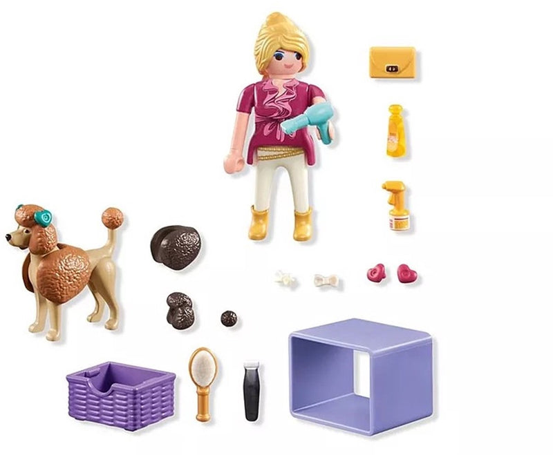 Load image into Gallery viewer, Playmobil my life hondentrimmer - 71747
