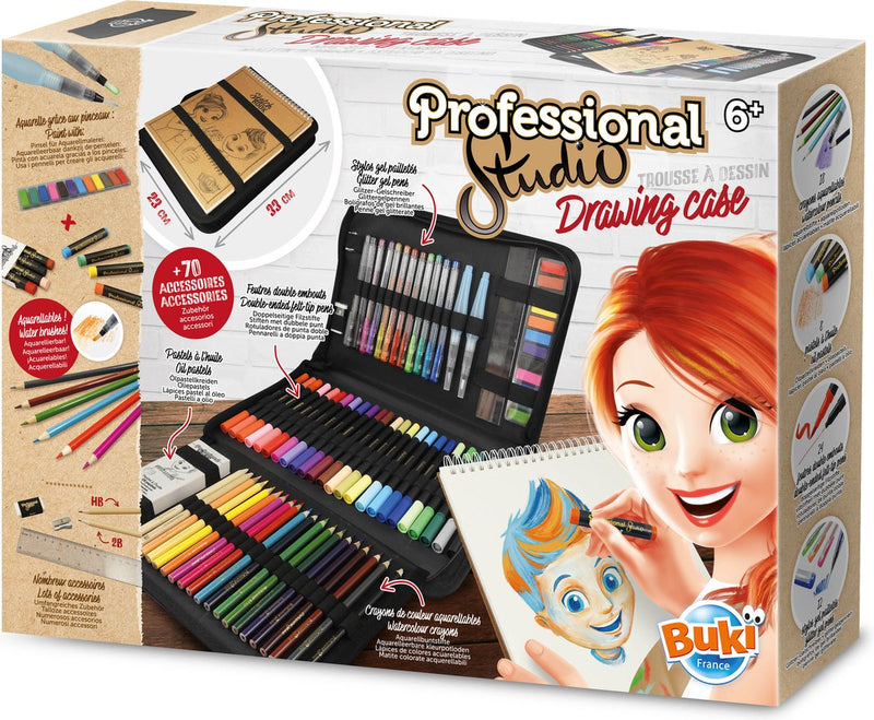 Load image into Gallery viewer, Buki france professional studio tekenetui
