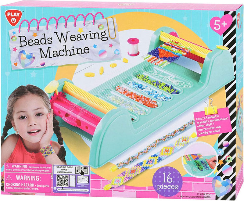 Load image into Gallery viewer, Playgo maak je eigen armbanden weefmachine set - 16dlg.
