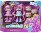 Bandai - animakii goochelaar en schoolmeisje - aanpasbare poppenset - 1 pop, 4 gezichten, 2 kapsels, 2 outfits, 2 paar schoenen - creatief speelgoed 5+ jaar - hea26352