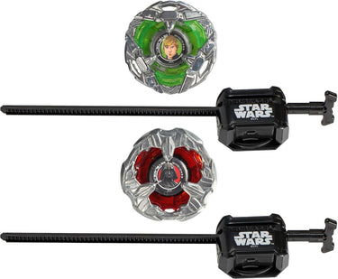 Beyblade x en star wars, luke skywalker 4-80b vs. darth vader 4-60b multipack