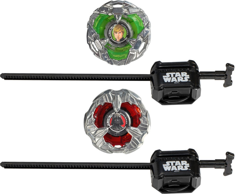 Load image into Gallery viewer, Beyblade x en star wars, luke skywalker 4-80b vs. darth vader 4-60b multipack
