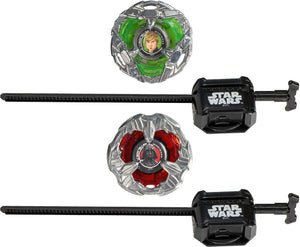 Beyblade x en star wars, luke skywalker 4-80b vs. darth vader 4-60b multipack